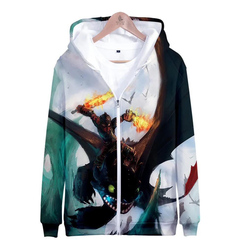 Новинка унисекс Как приручить дракона Беззубик косплей костюм 3D печати