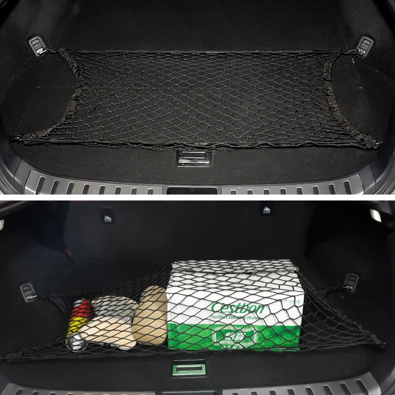 Автомобильный сетчатый органайзер для заднего багажника QHCP сумка хранения