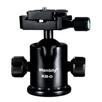 manbily kb 0 tripod head professional metal 360%c2%b0 rotating panoramic ball head for tripod monopod slider dslr camera camcorder