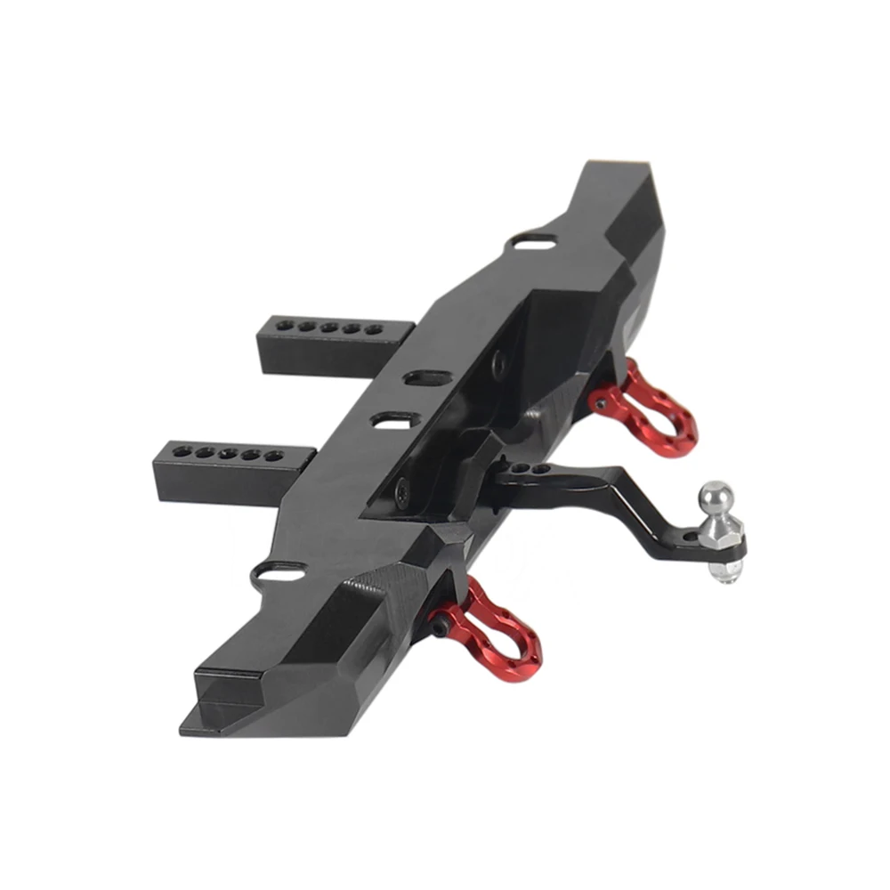 Задний бампер из алюминиевого сплава с трейлером обновленные детали для 1/10 RC