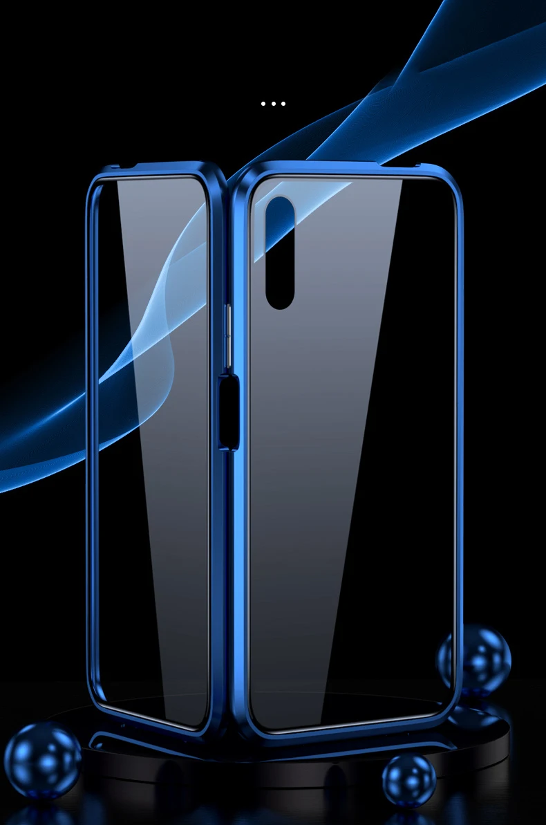 Магнитный металлический корпус адсорбции для huawei P Smart Plus P20 P30 Lite Pro mate 10 20 Honor 9X20 10i 8X закаленное стекло крышка