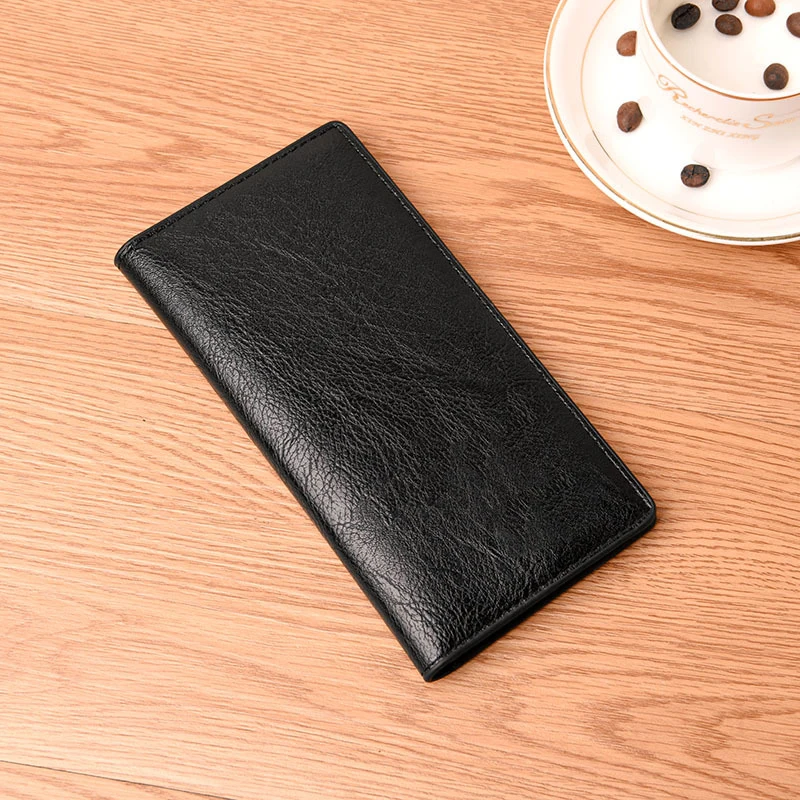 

Men'S Wallet Thin Slim Wallet Leather Long Male Clutch Mens Wallets Coin Hand Purse Pocket Cartera Hombre Billetera Hombre 2021
