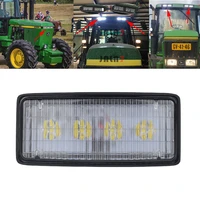 1pcs tractor led for john deere front exterior lamp 20w 10 30v rectangle work light waterproof farm vehicle