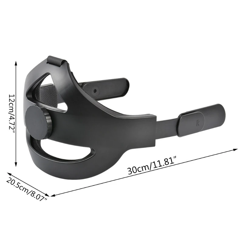 

1piece VR Headphone Strap Adjustable Helmet Protective Accessory Perfectly Fits for Enhanced Support Oculus Quest 2