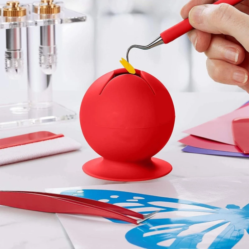 

Suction Cup Desktop Office Storage Box Waste Collector Silicone Tool Manual Waste Collection Ball