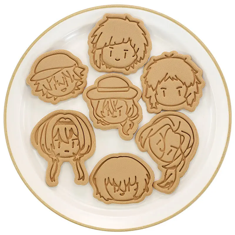 1 шт. Новинка Аниме Бунго бродячие печенья форма для Фигурки игрушки мультфильм