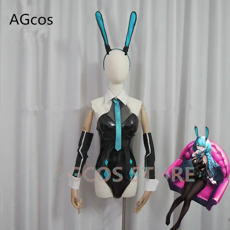 

AGCOS Custom Size Azur Lane Boise Doujin Bunny Girl Cosplay Costume Jumpsuits Woman Sexy Cosplay