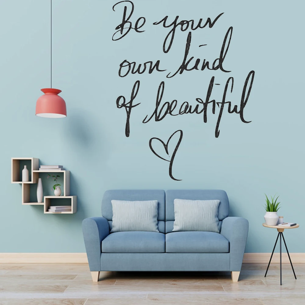

Beauty Nail Salon Wall Decor Passion Decal Vinyl Sticker Inspire Girls Be Beautiful Quote Wall Decals for Bedroom Bathroom