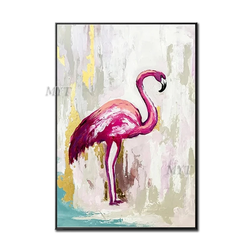 

Картина маслом на холсте «Птица», 4 картины