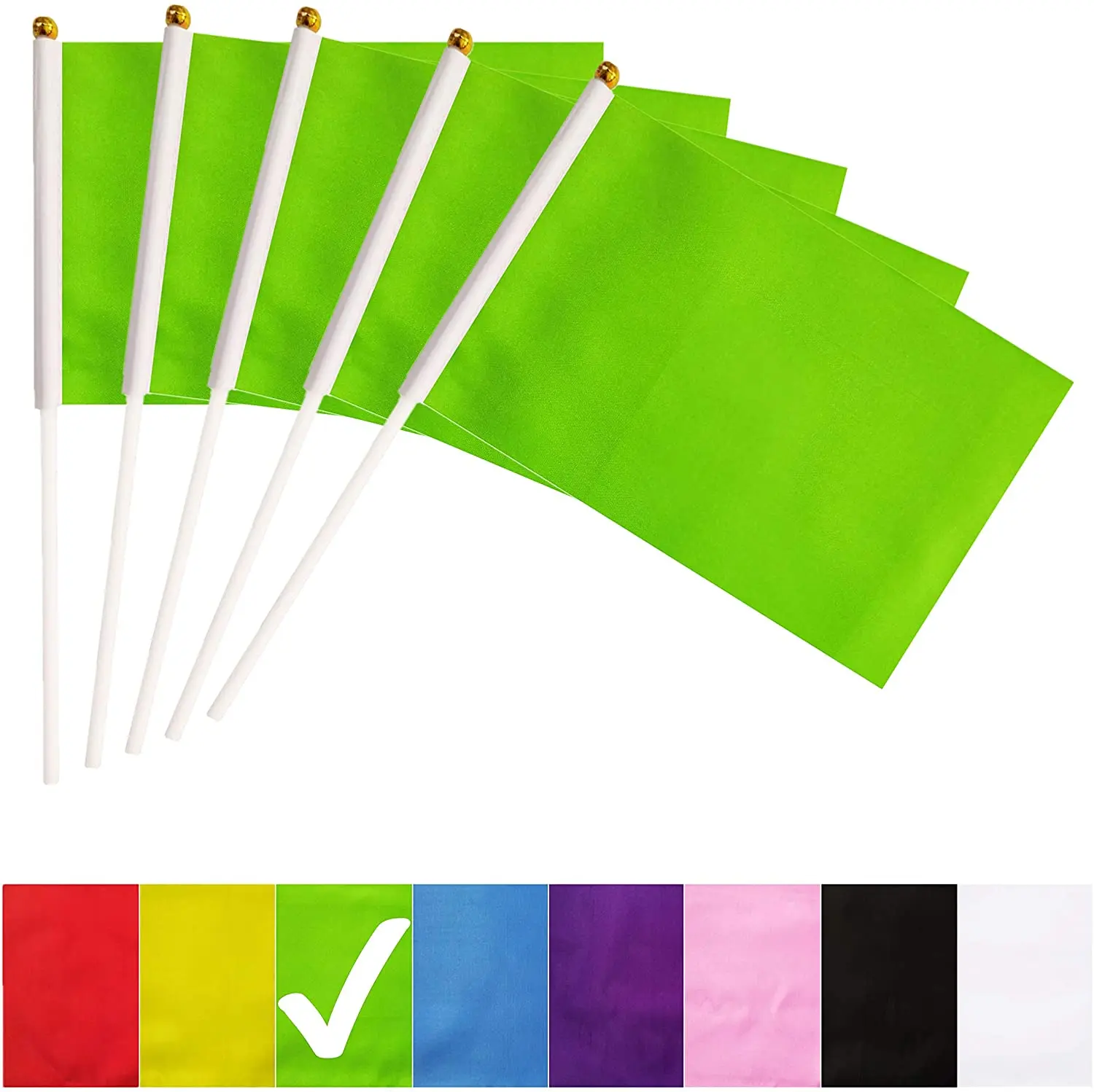 Mini hand fans sport flag custom 14x21cm polyester banner | Flags
