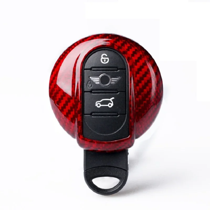 Carbon Fiber Smart key case Key shell Covers For BMW MINI Cooper Countryma F56 F55 F54 F60 car Accessory car-styling Rated 5 | Автомобили