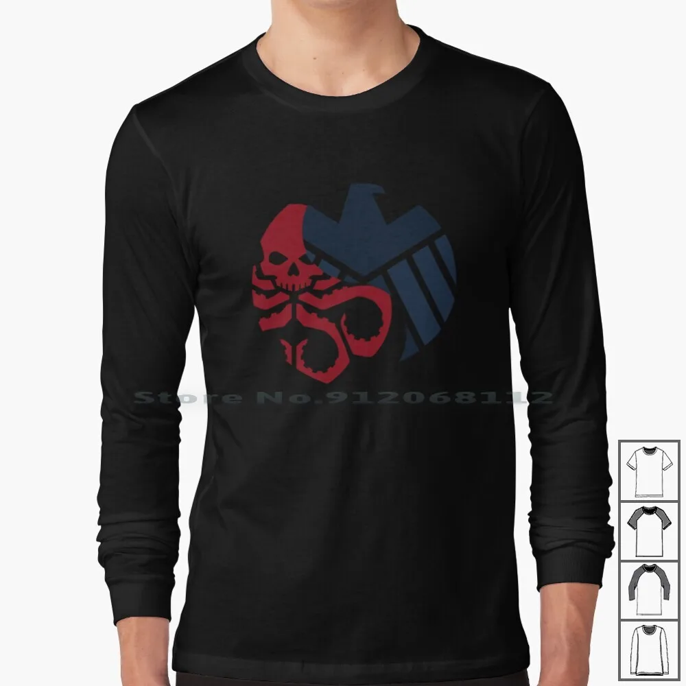 

And Shield Yin Yang Long Sleeve T Shirt