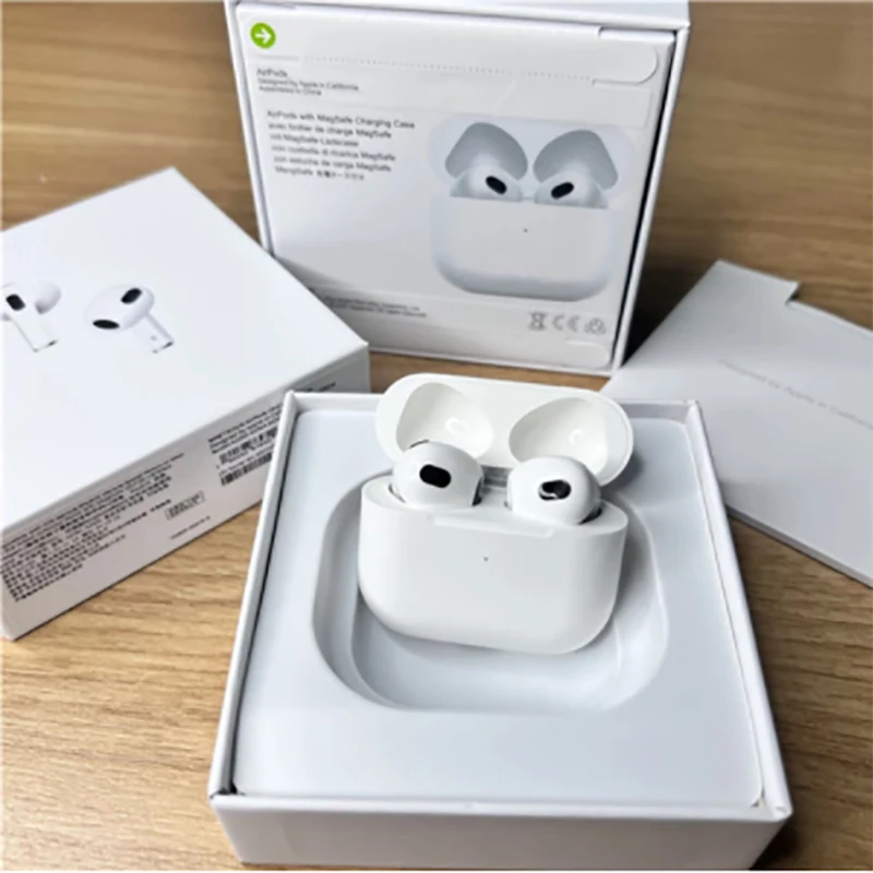 

For Airpoddings 2 4 Pro 3 Wireless Bluetooth Headphones Air3 ANC TWS GPS+Rename+Wireless Sensor+Transparency+ANC Charging+Smart