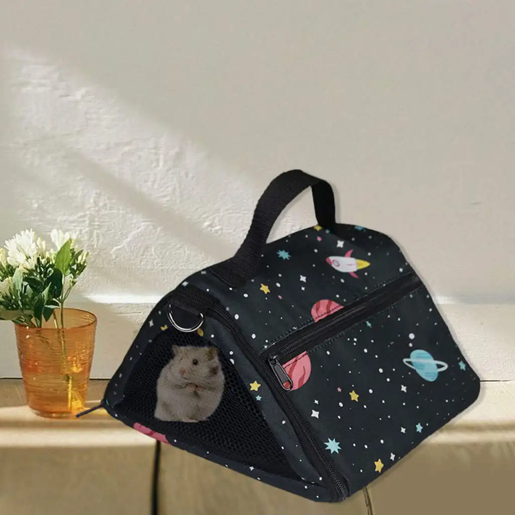 Переносная клетка для хомяка на одно плечо переносной держатель домашних