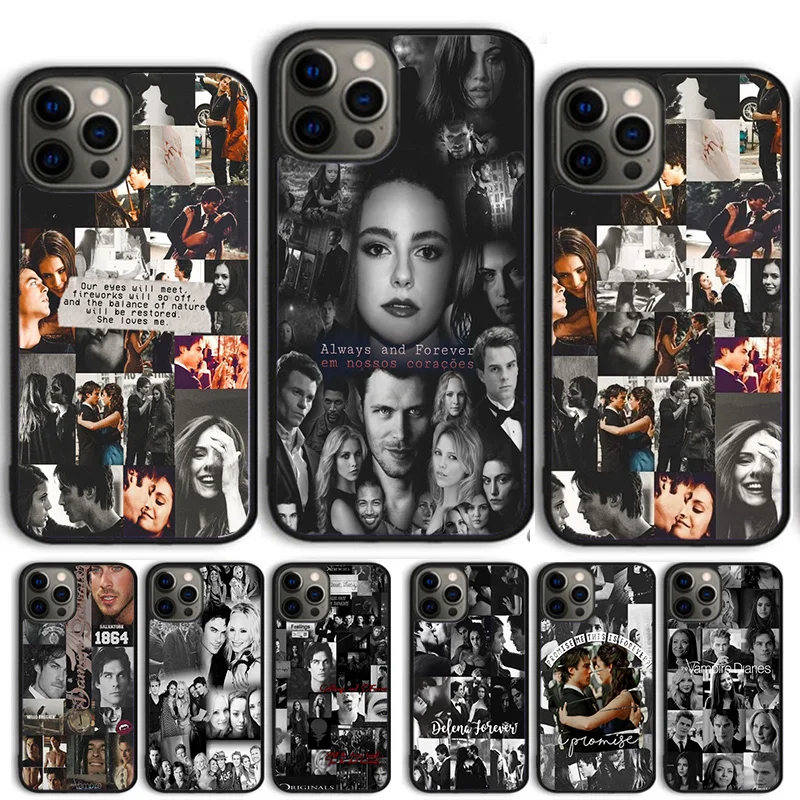 Оригинальные Дневники вампира чехол для телефона iPhone 14 13 12 Pro Max mini 11 XS X XR 5 6S 7 8 Plus SE