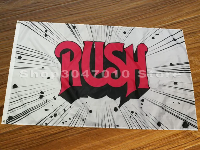 Раш классическая музыка 3x5ft цифровая печать флаг баннер|Флаги баннеры и