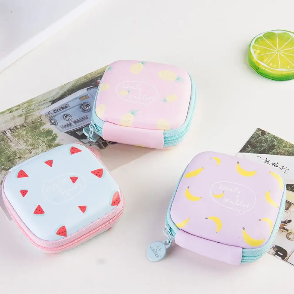 

Case for Headphones Mini Storage Bag Coin Keys Organizer Purse Wallet Earphone USB Cable Holder Carry Zip Pouch Small Wallet