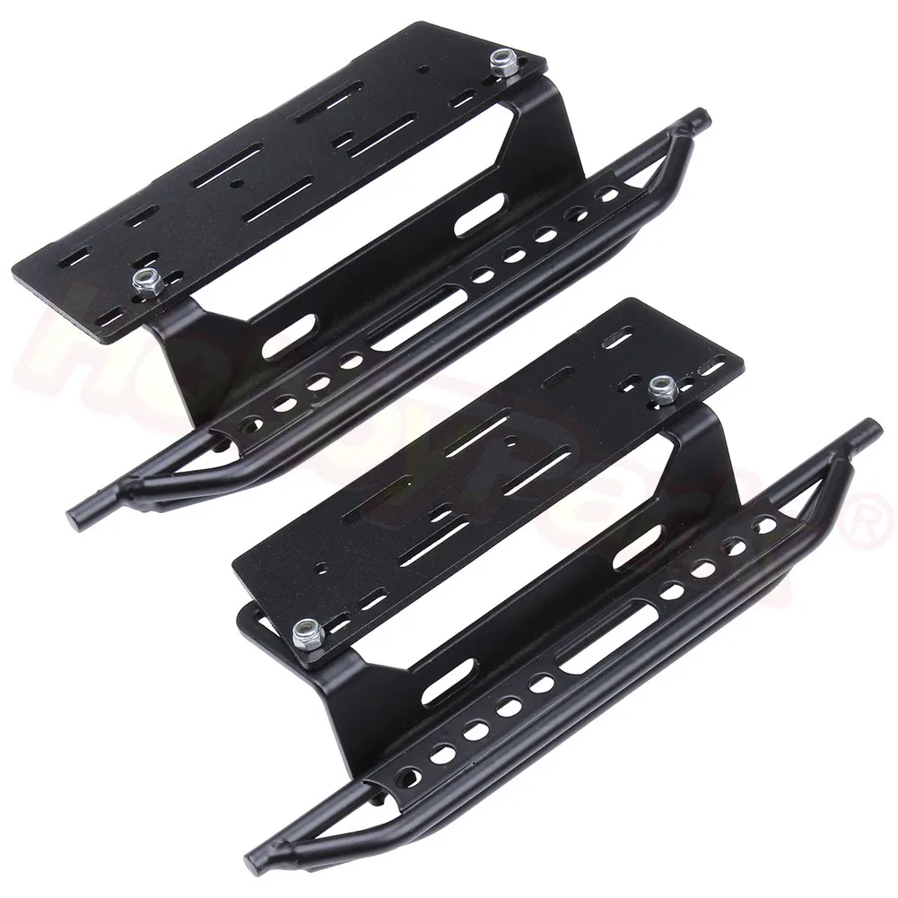 Metal Side Pedal Step Running Boards Foot-Plate for Axial SCX10 1/10 RC Crawler Body Shell Parts | Игрушки и хобби