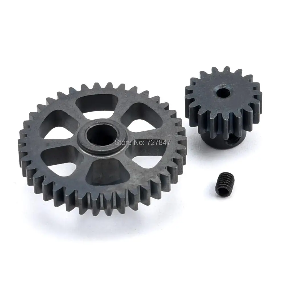 Запасные части для шестерни двигателя WLtoys RC 1/18 A959 A949 A969 A979 K929 38T стальная Металл Diff