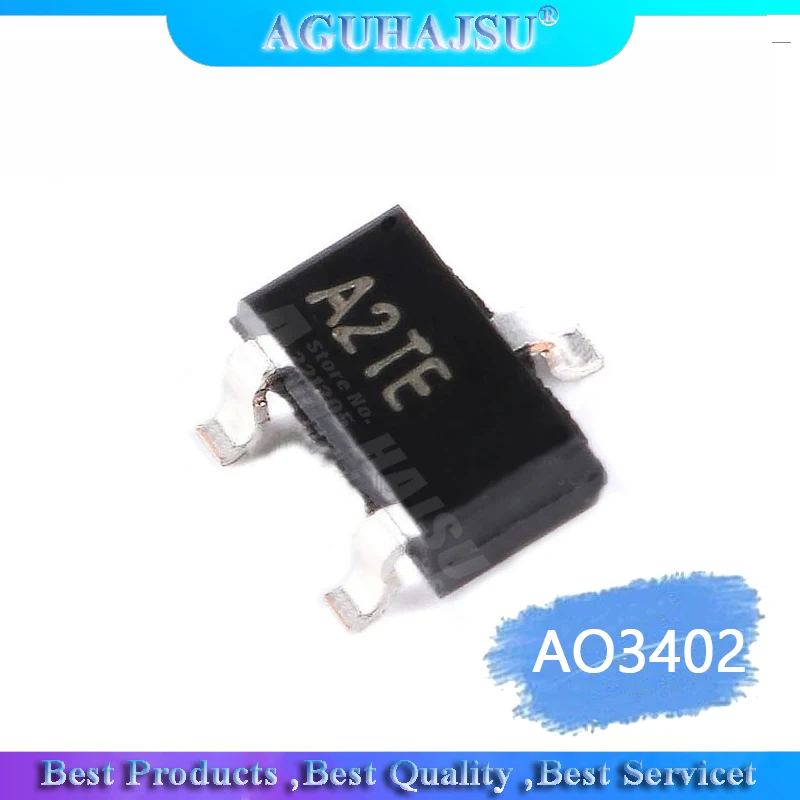 50 шт. AO3402 SOT23 A29T SOT 23 Новый MOS FET N channel|Транзисторы| |