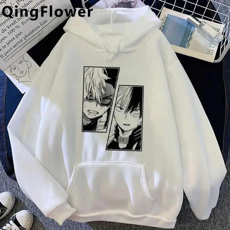 

Мой герой Академии Bakugou Boku без Герой толстовки для мужчин 2021 негабаритных harajuku мужские толстовки с капюшоном с принтом