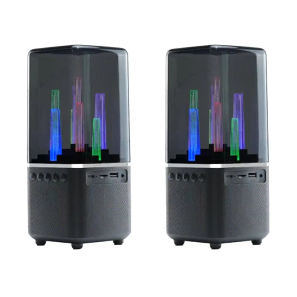 Беспроводной беспроводной аудио RGB цветные огни город свет мини портативный