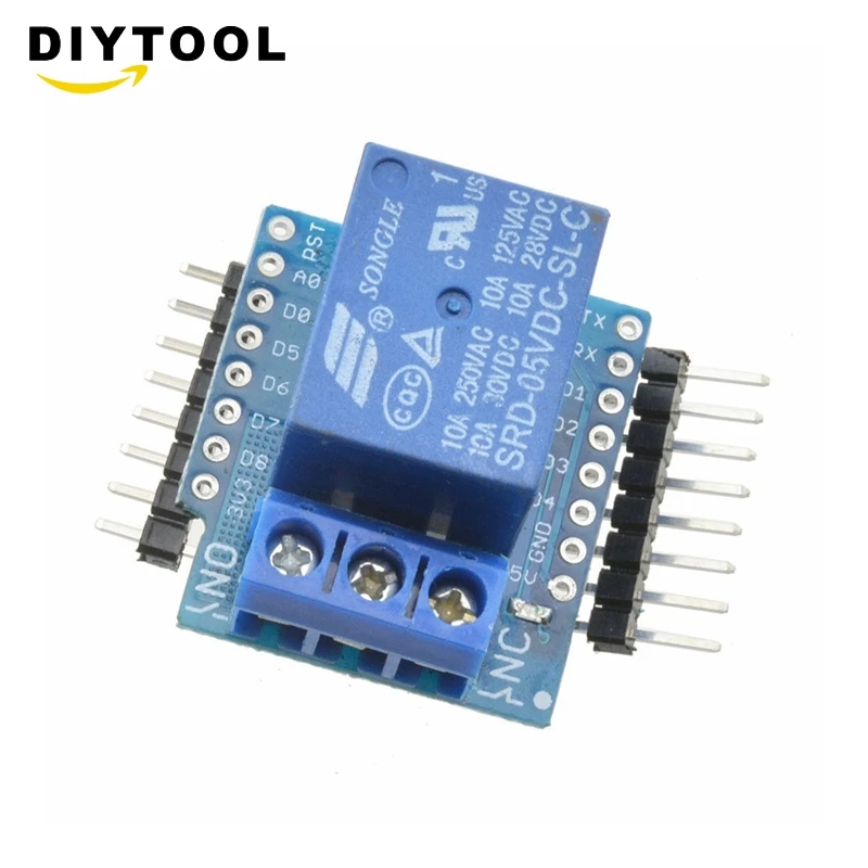 1 канальный релейный щит V2 версия 2 для WEMOS D1 mini ESP8266 WiFi модуль Arduino|Детали и