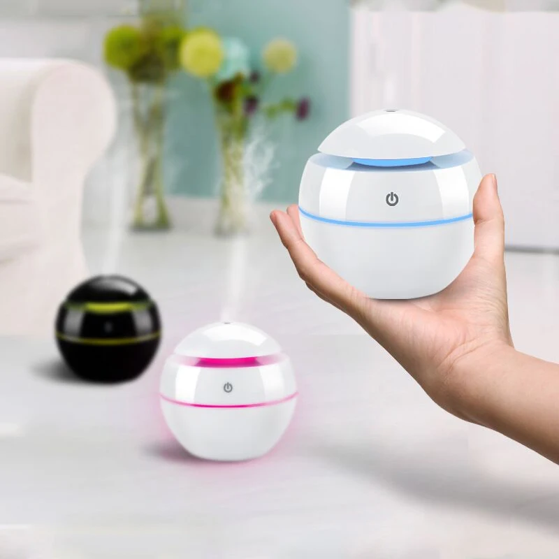 

Dropshipping Hot sale 5V white USB aromatherapy machine humidifier Mini desktop household gifts Ultrasonic Air Humidifier