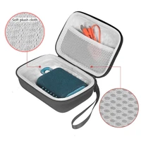 for jbl go 3 portable eva zipper hard case bag box bluetooth compatible speaker bag audio coverspeaker portable box
