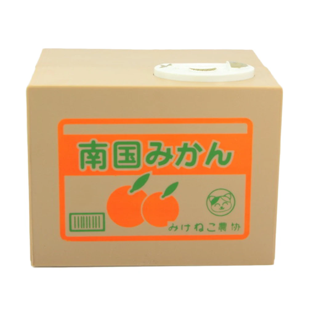 Электрический Кот вор копилка для денег игрушка подарок Дети коробки