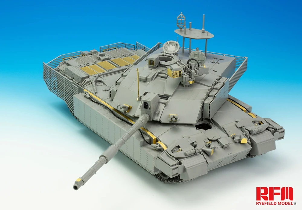 1/35 British Main Battle Tank Model Challenger II TES Строительный набор игрушки для детей и взрослых| |