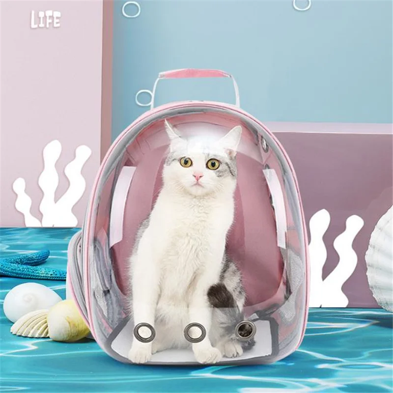 Сумка переноска для кошек Воздухопроницаемый рюкзак в виде капсулы маленьких