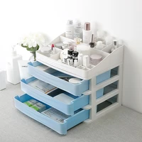 makeup organizer cosmetic box case large capacity makeup storage box desktop cosmetic drawer jewelry nail polish container