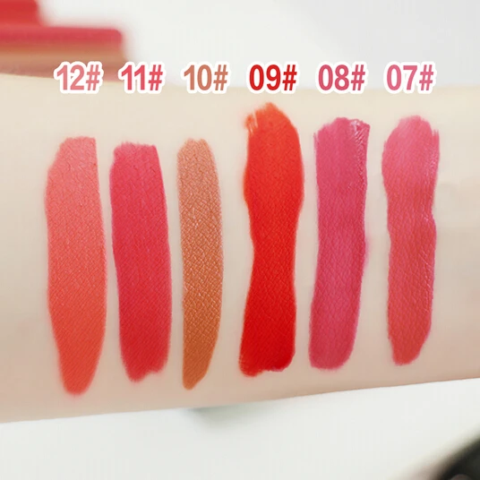 13 цветов Матовая жидкая губная помада водостойкая увлажняющая гладкая стойкий