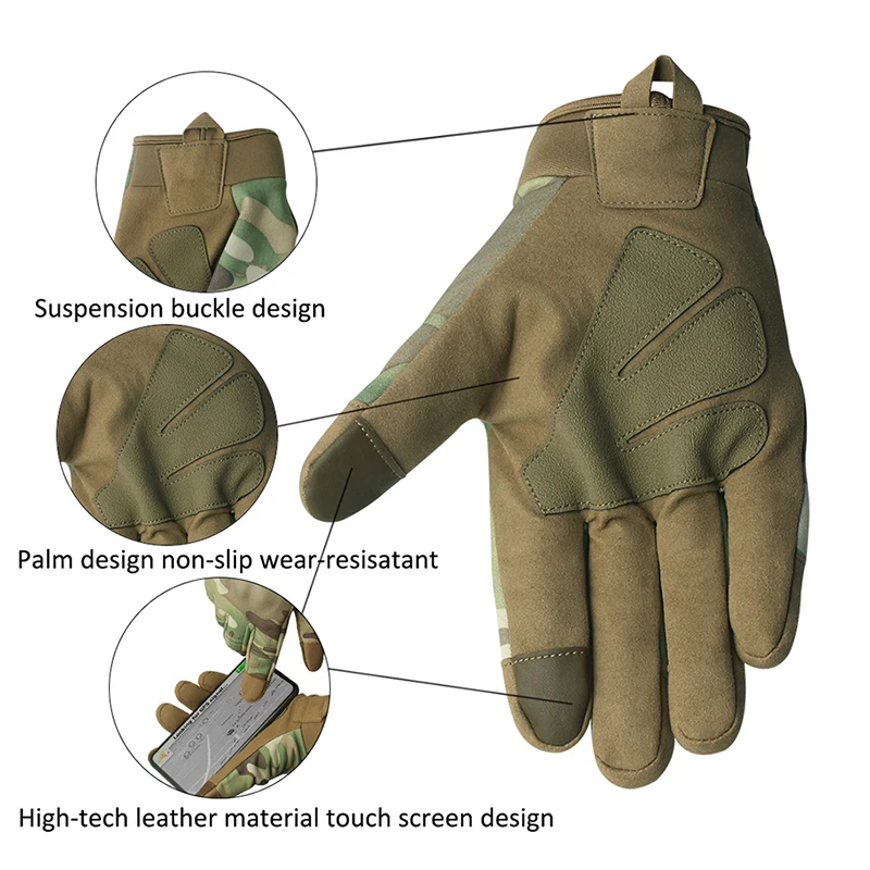 Сенсорный экран кожаные водонепроницаемые мотоциклетные перчатки мужские