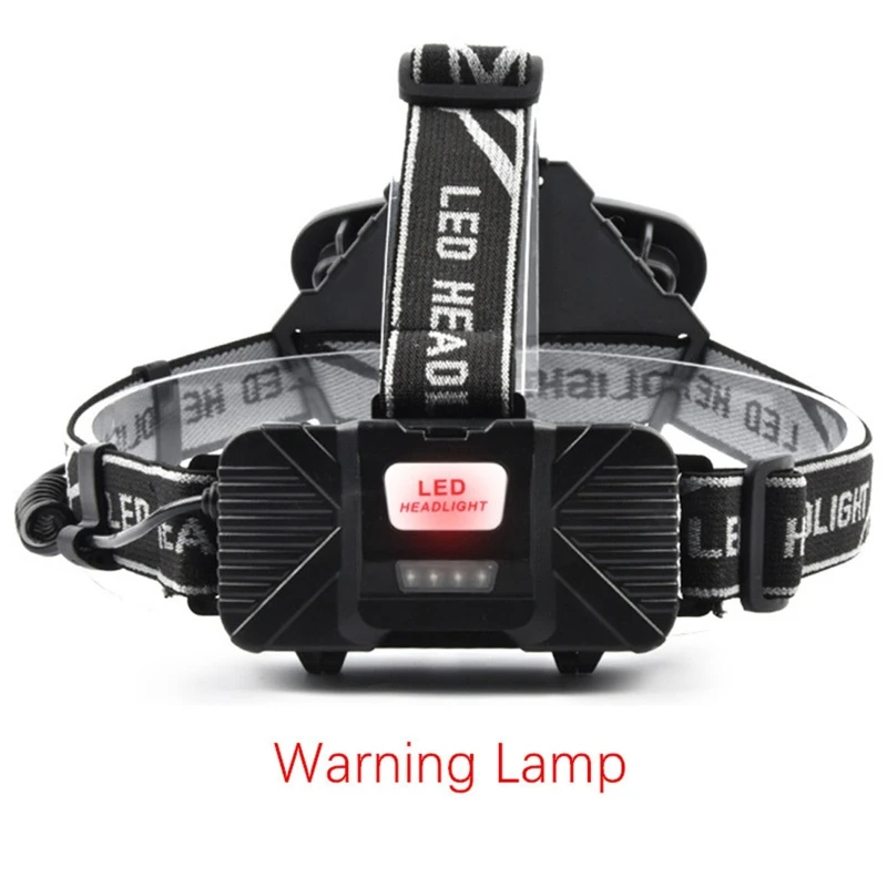 

Bright Working COB Headlamps Lightweight Waterproof LED Head Torch USB Rechargeable Multipurpose Headlight for Camping