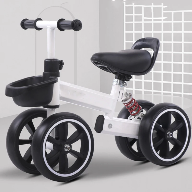 

Mini kids Balance Bicycle no-pedal Lovely Cool Indoor Balance Bike Infant Big Wheels Learning Walk Bike