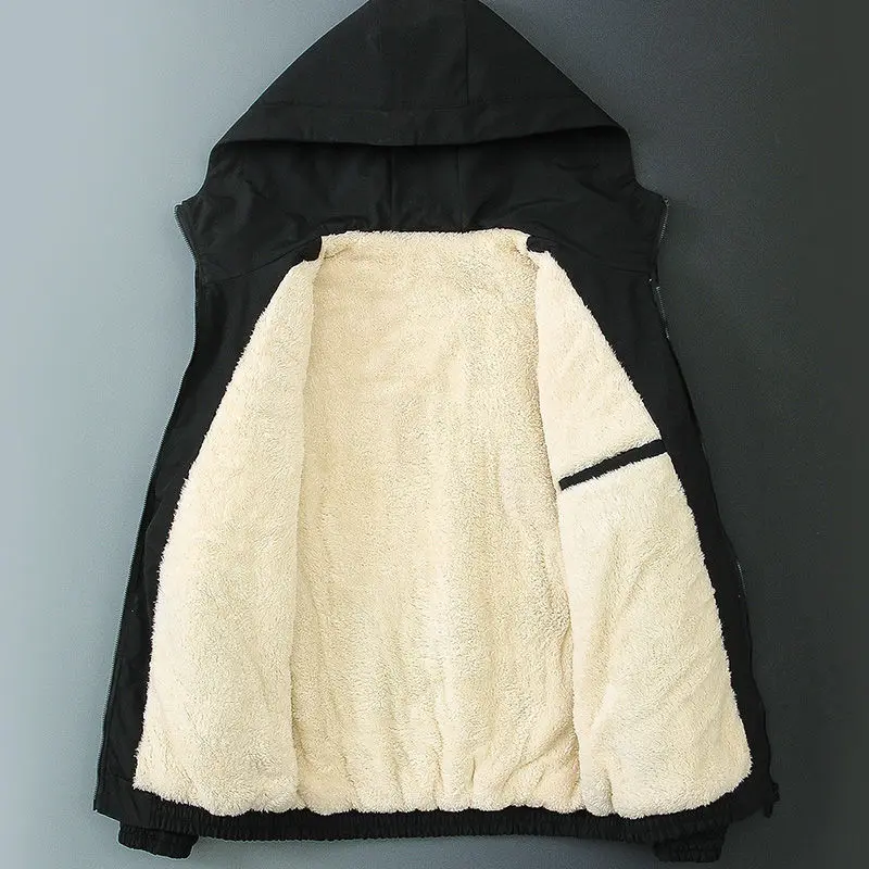 Новинка 2020 Мужское пальто на осень и зиму Паркер с большими карманами