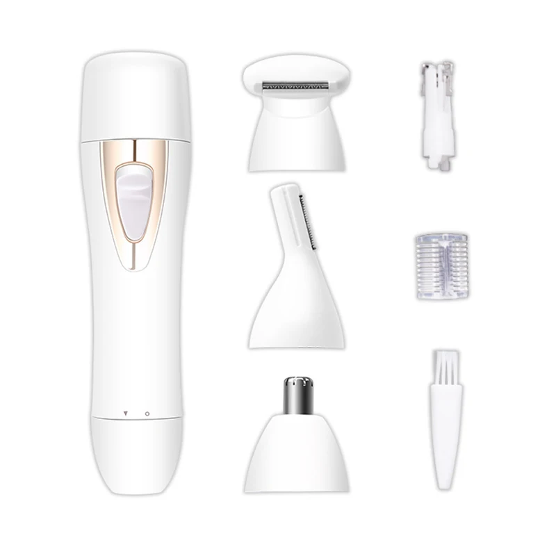 4 в 1 бикини триммер для Для женщин волосяной покров лица безболезненного