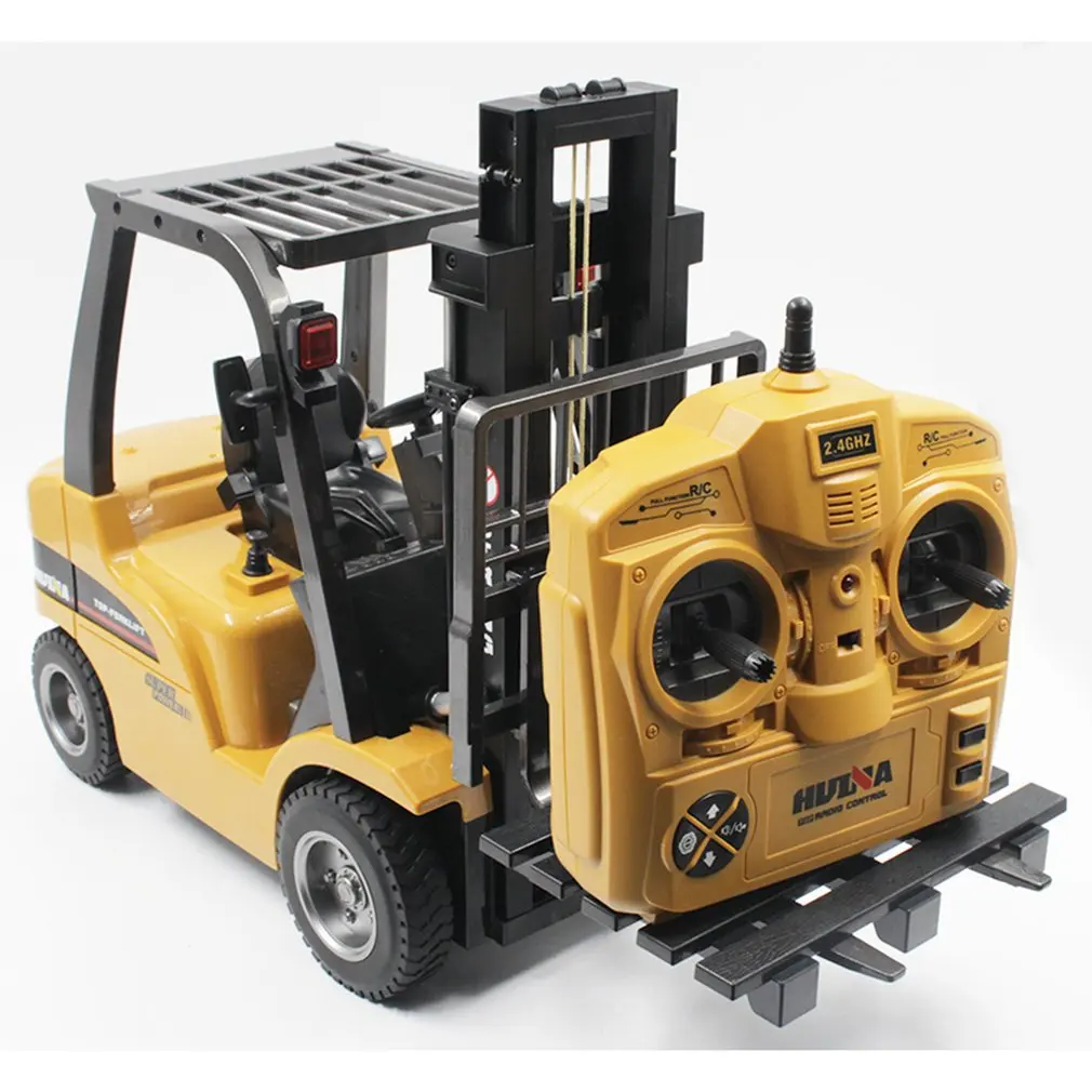 HUINA TOYS 1577 1/10 8CH Сплав RC Автопогрузчик грузовик строительная Автомобильная игрушка
