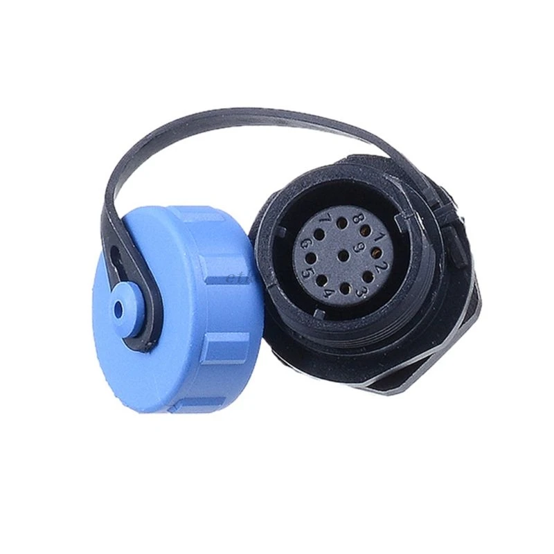 1Pair Waterproof connector SP13 IP68 cable plug & socket Male and Female 2Pin/3Pin/4Pin/5Pin/6Pin/7Pin/9Pin D2TE | Электроника