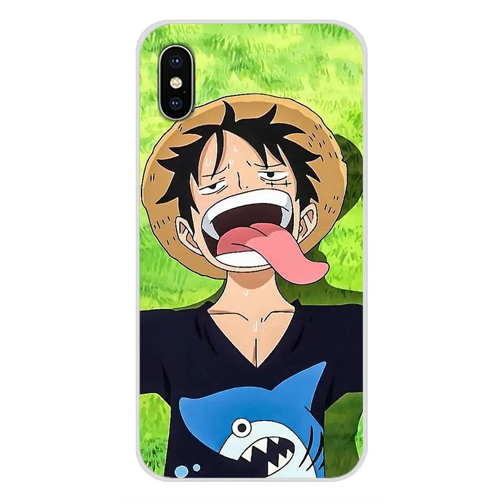 Для sony Xperia Z Z1 Z2 Z3 Z5 compact M2 M4 M5 C4 E3 T3 XA huawei mate 7 8 Y3II аксессуары чехол Monkey D Luffy one piece