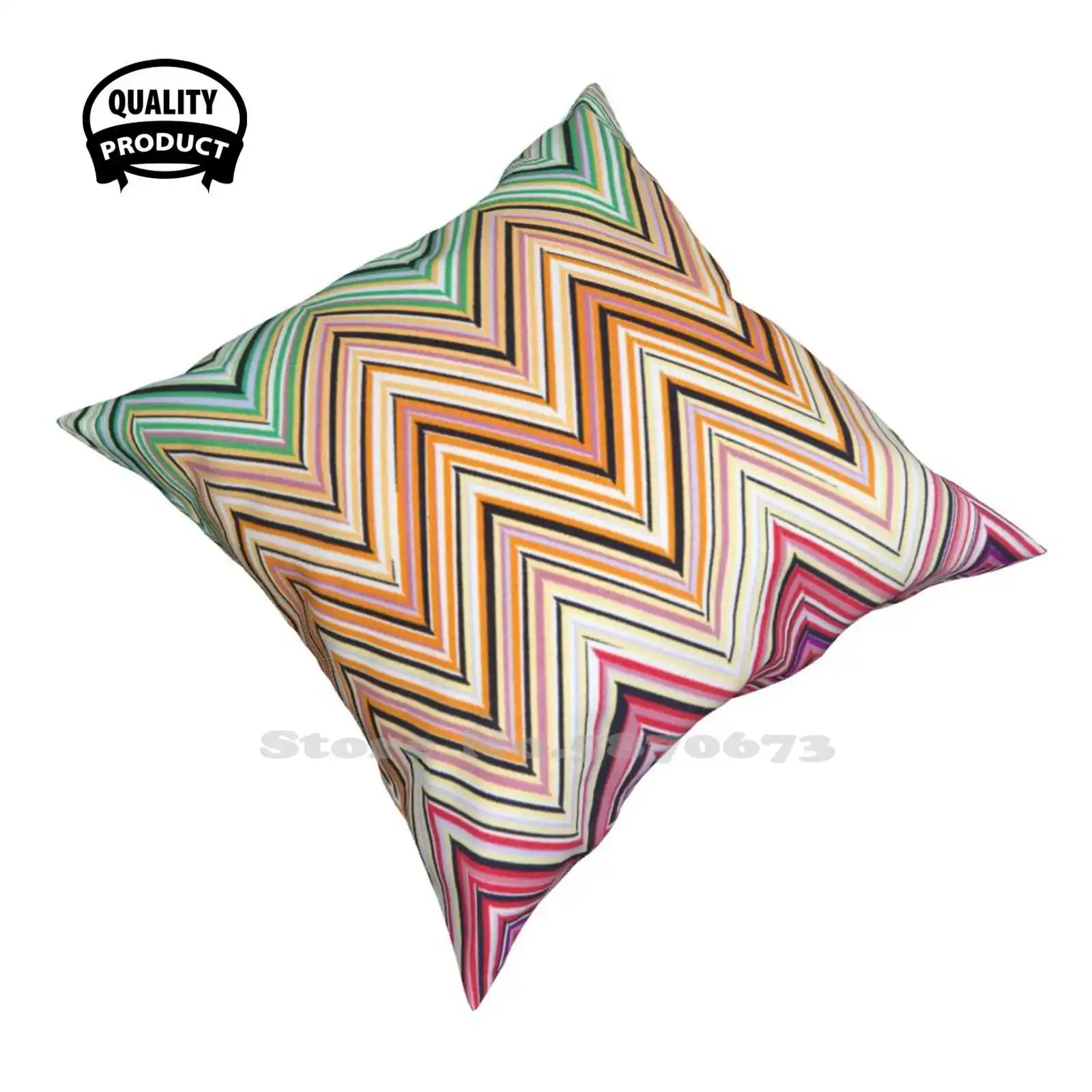 Чехол ЗигЗаг для подушек украшение дома в спальню с геометрическим рисунком