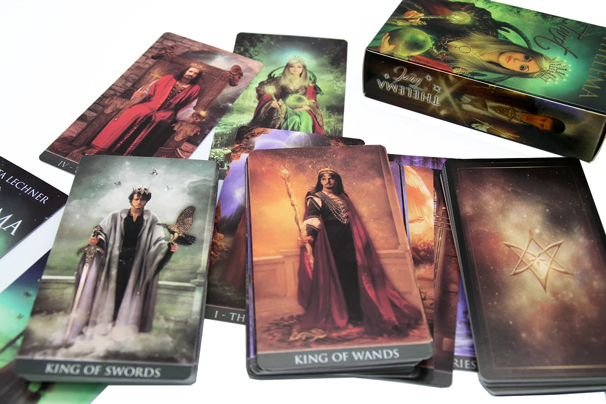 Thelema Tarot настольная игра для семейвечерние с PDF руководством развлекательные