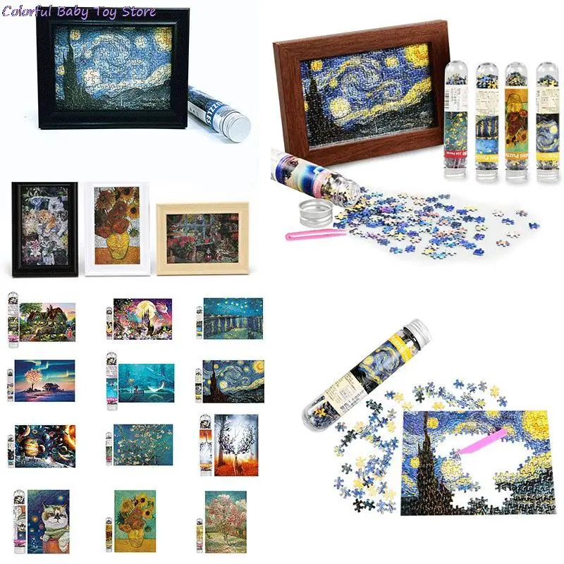 150/234 шт мульти-тип пейзаж головоломки прекрасная игра-головоломка для детей и