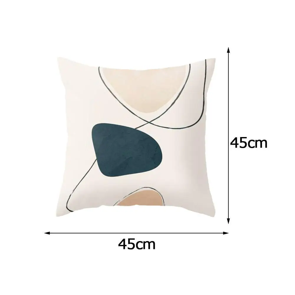 

2021 Throw Pillow Case Mid Century Geometry Abstract Pillowcases Decorative Sofa Cushion Chair Covers For Home I3U2