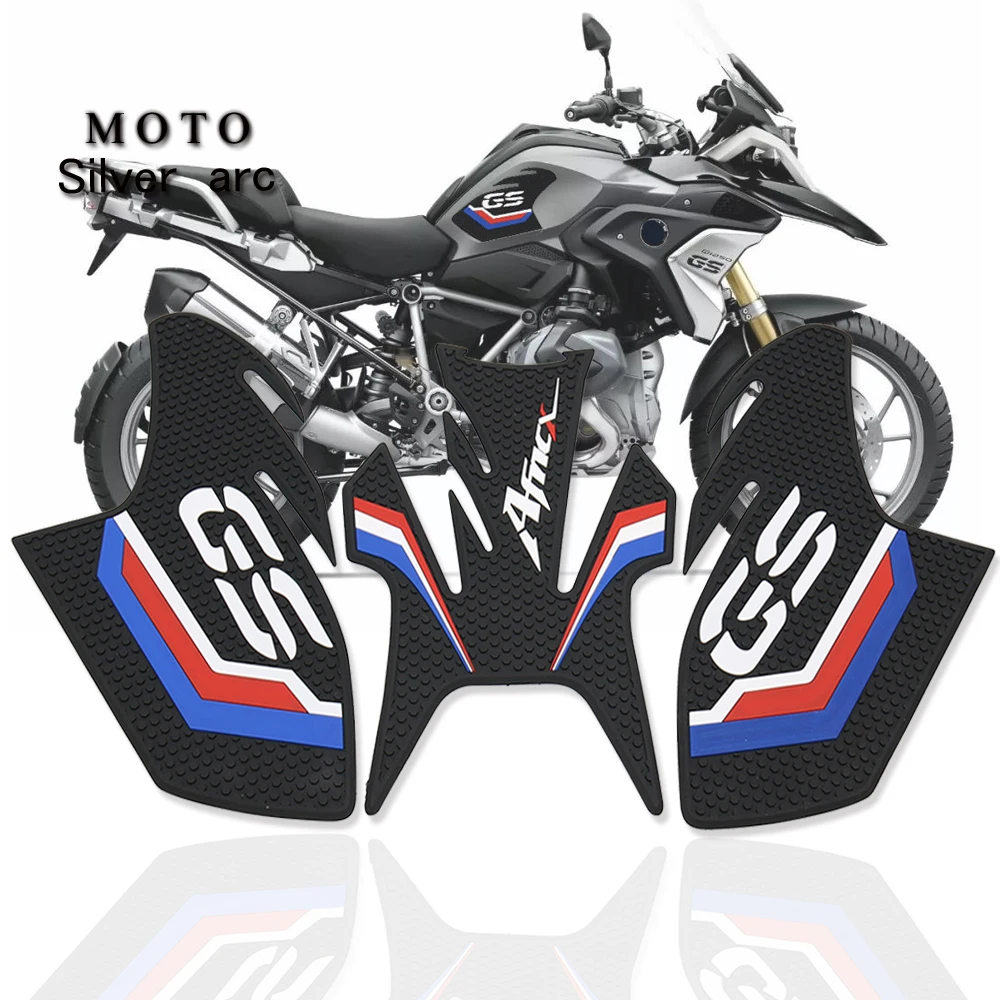 

Противоскользящая Защитная Наклейка на бак, газовый коленный бандаж, Тяговая сторона 3M, наклейка для BMW R1200GS R1250GS 2017-2020 2019 2018 R1200 GS