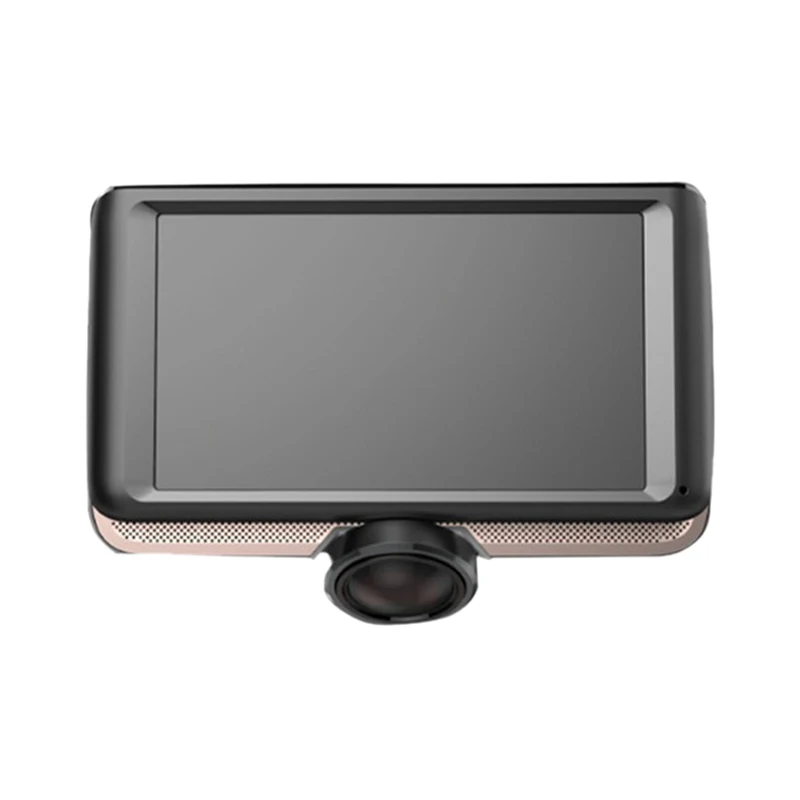Автомобиль 4 5 дюймов IPS Пресс Dash Cam 360 градусов панорамный Dual Камера вождение