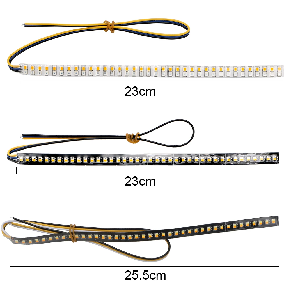 FORAUTO 1 шт. стример заднего вида полоса для автомобиля Модифицированная стримерная