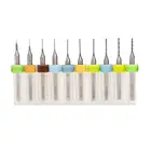 Сверла для чистки сопла для экструдера 3D принтера, аксессуары, комплекты для принтера MK8 Reprap для MK7 0,2-1,2 мм 10 шт.лот